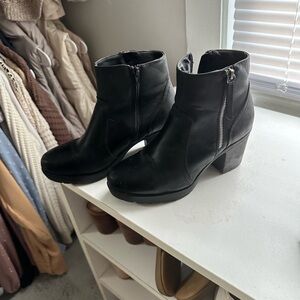 Black booties